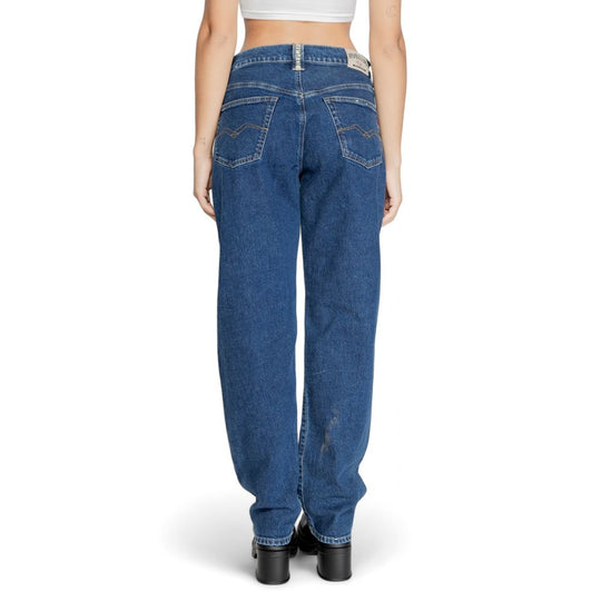 Replay Blue Cotton Jeans &amp; Pants