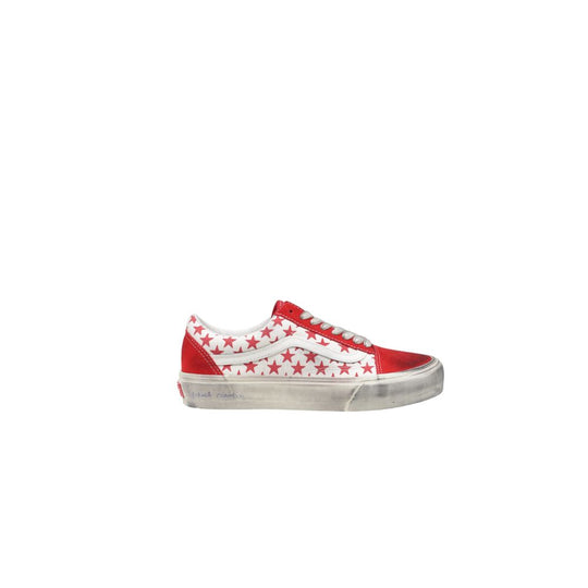Vans Rote Wildleder-Sneaker