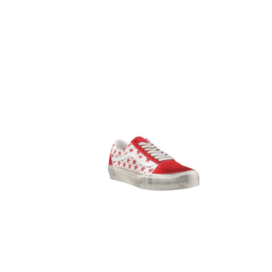 Vans Rote Wildleder-Sneaker