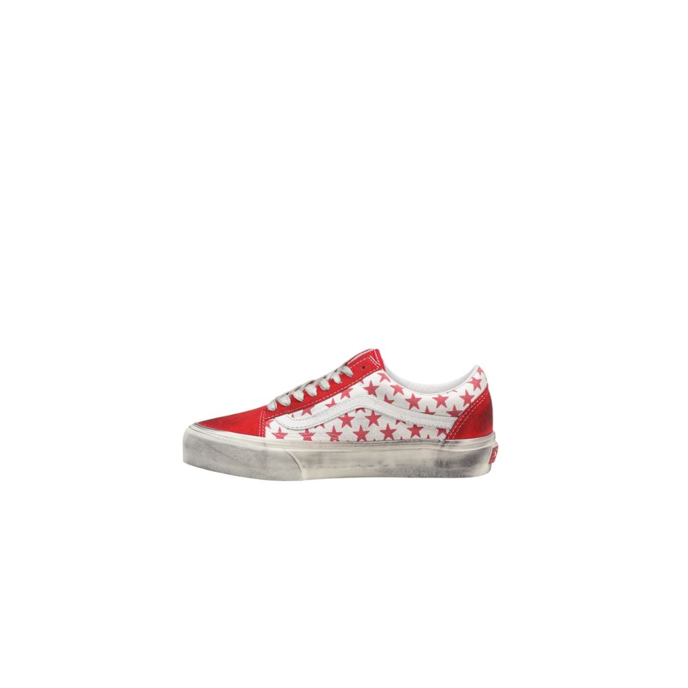 Vans Rote Wildleder-Sneaker