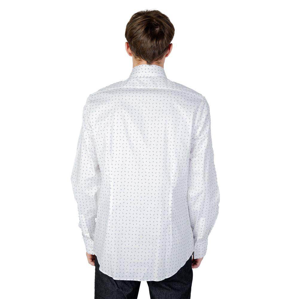 Calvin Klein Weißes Baumwollhemd - Léoré
