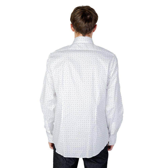 Calvin Klein Weißes Baumwollhemd - Léoré