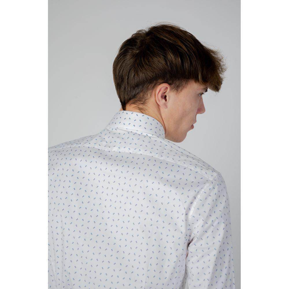 Calvin Klein Weißes Baumwollhemd - Léoré