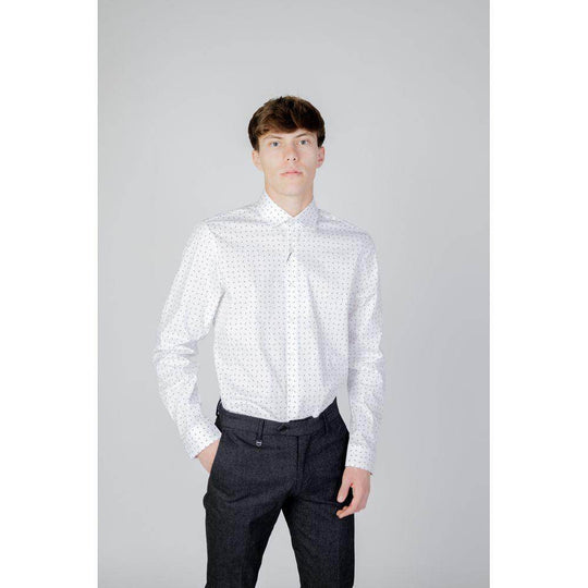 Calvin Klein Weißes Baumwollhemd - Léoré