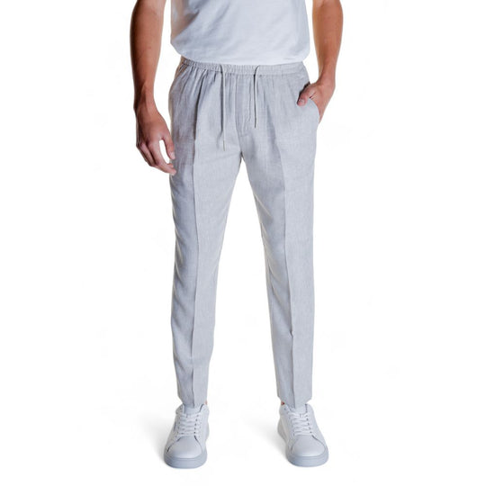 Antony Morato Beige Linen Jeans &amp; Trousers