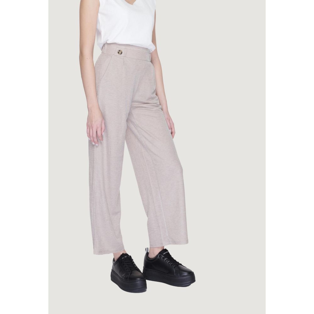 Jacqueline De Yong Graue Viskose Jeans & Hose