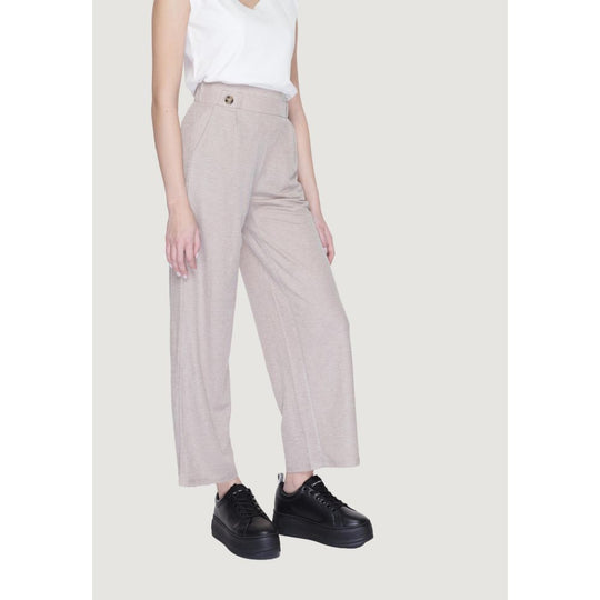 Jacqueline De Yong Graue Viskose Jeans & Hose