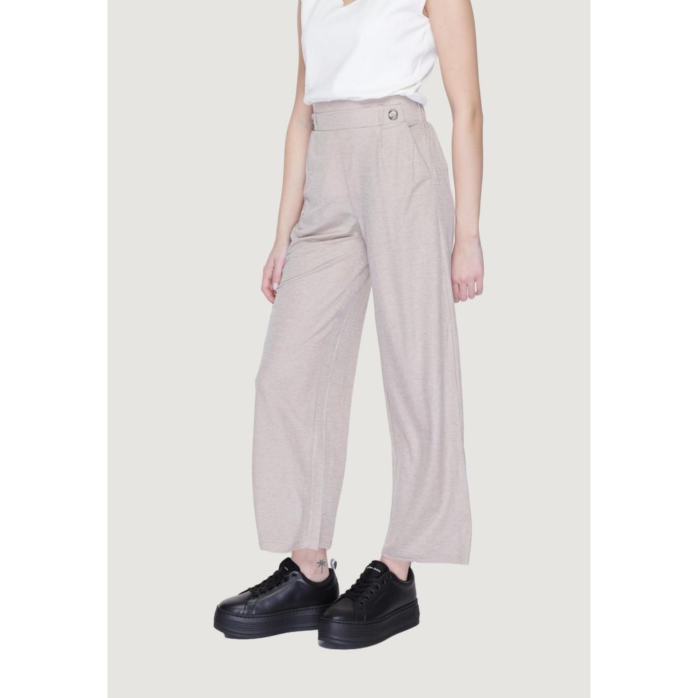 Jacqueline De Yong Graue Viskose Jeans & Hose