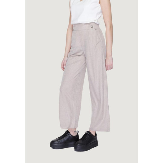 Jacqueline De Yong Graue Viskose Jeans & Hose