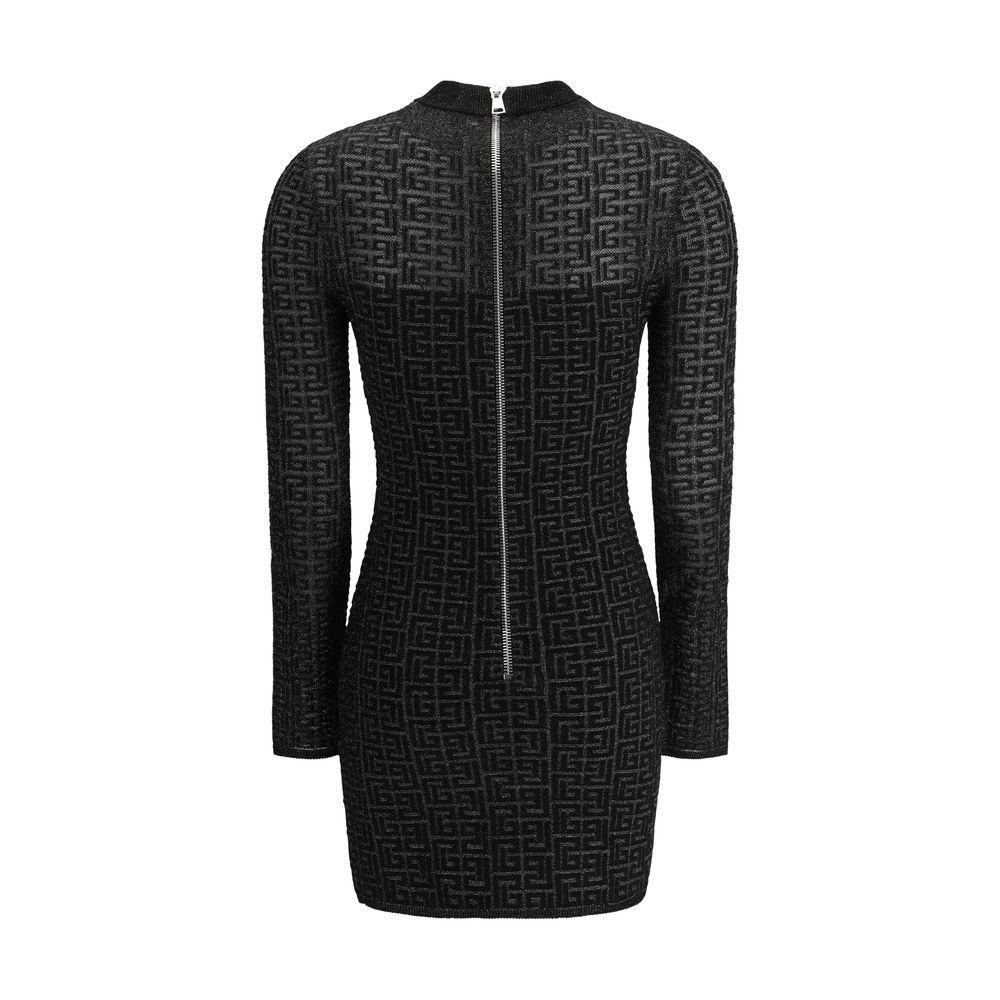 Balmain mini knit dress