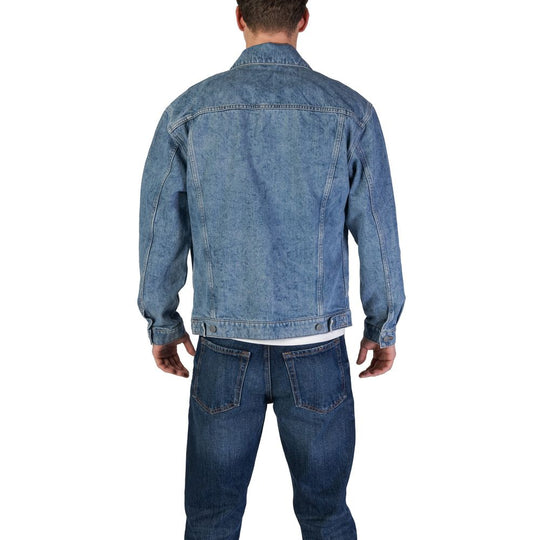 Hugo Boss Hellblaue Baumwolljacken &amp