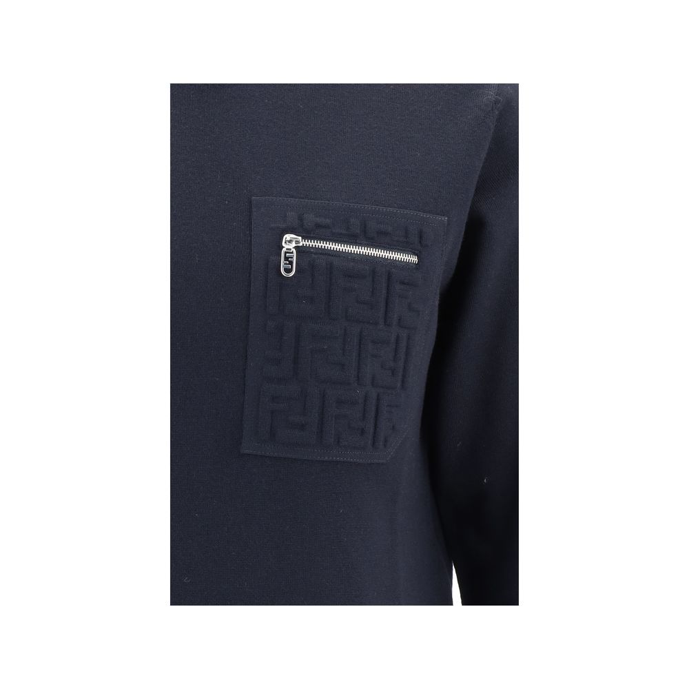Fendi Pullover mit Tasche