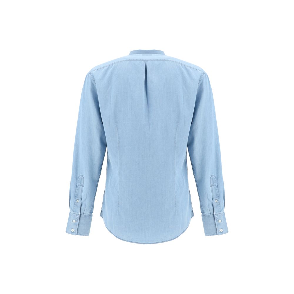 Brunello Cucinelli Denim-Hemd