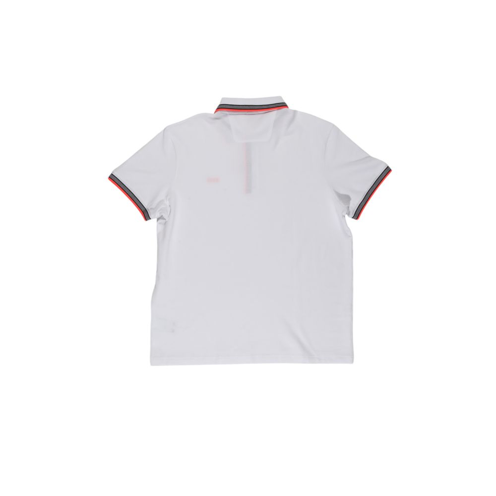 Hugo Boss Weißes Baumwoll-Poloshirt