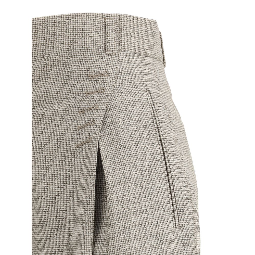Fendi Pied-de-poule-Hose