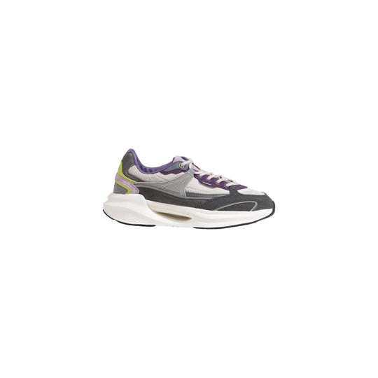 D.A.T.E Grauer Stoff Sneaker