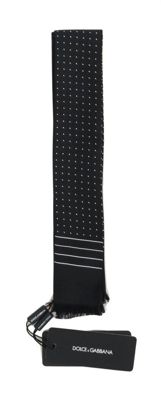 Dolce & Gabbana Elegante Seidenkrawatte Herrenschal Wrap - Léoré