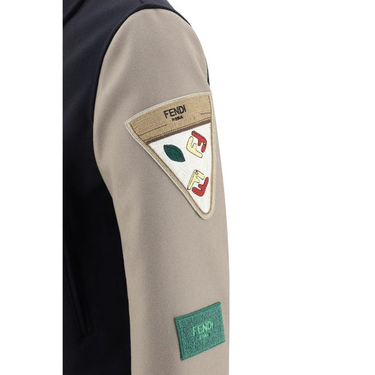 Fendi Bomberjacke im College-Stil