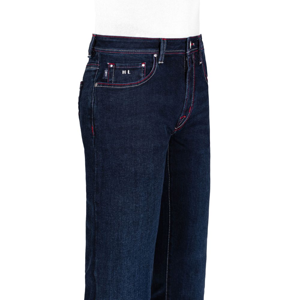 Tramarossa Blaue Baumwolle Männer Jeans