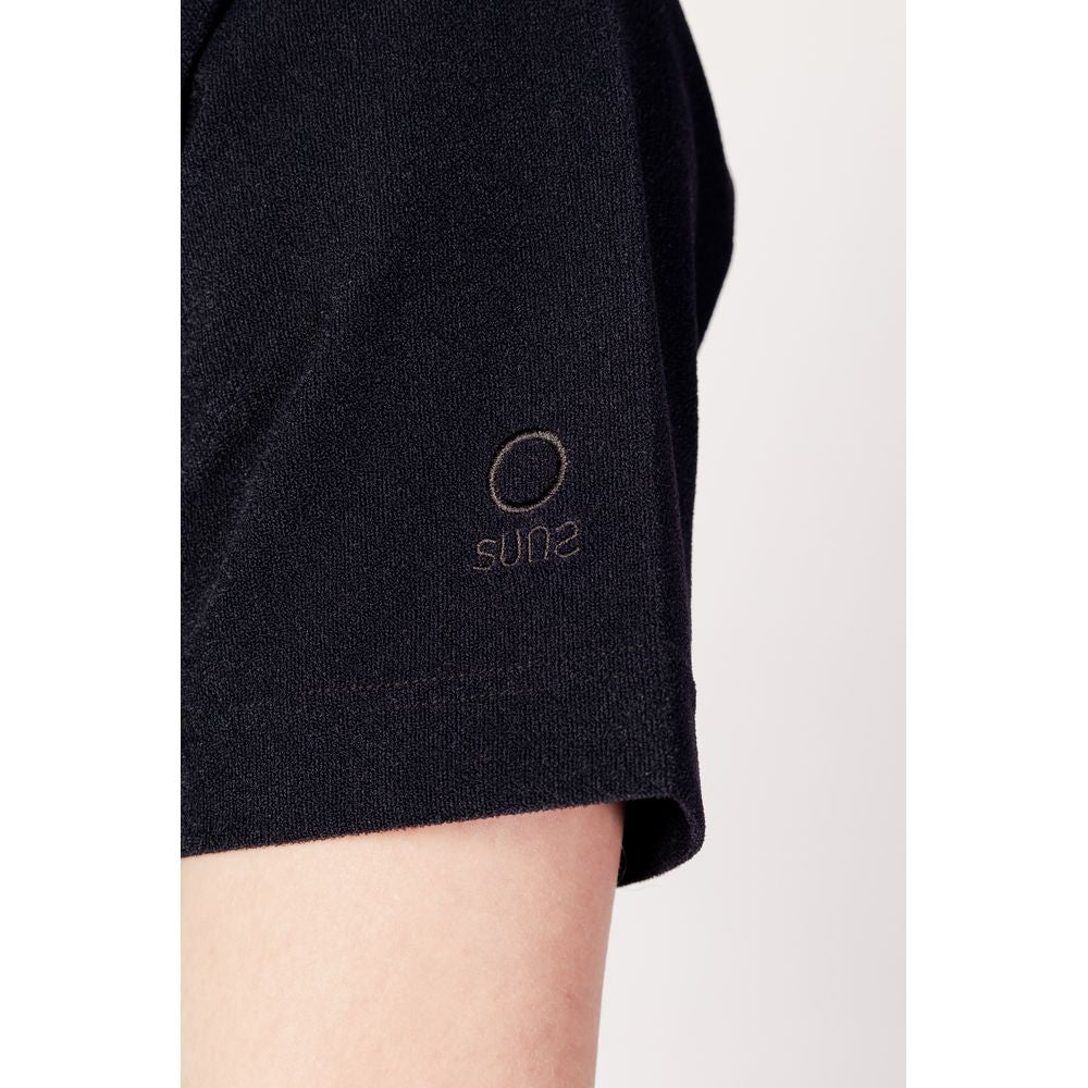 Suns Schwarzes Polyester T-Shirt