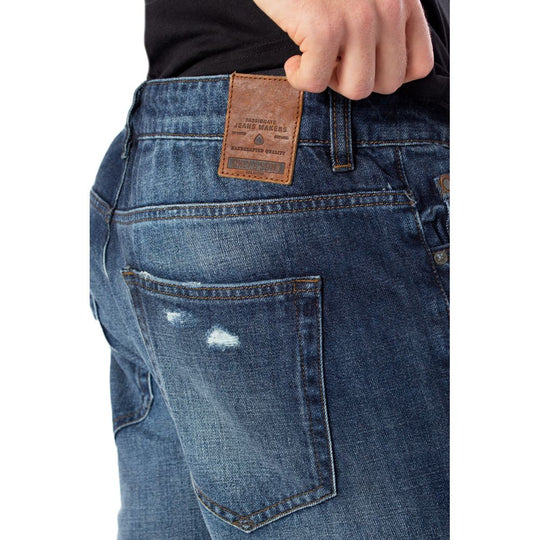 Only & Sons Blaue Slim Fit Jeans aus Baumwolle