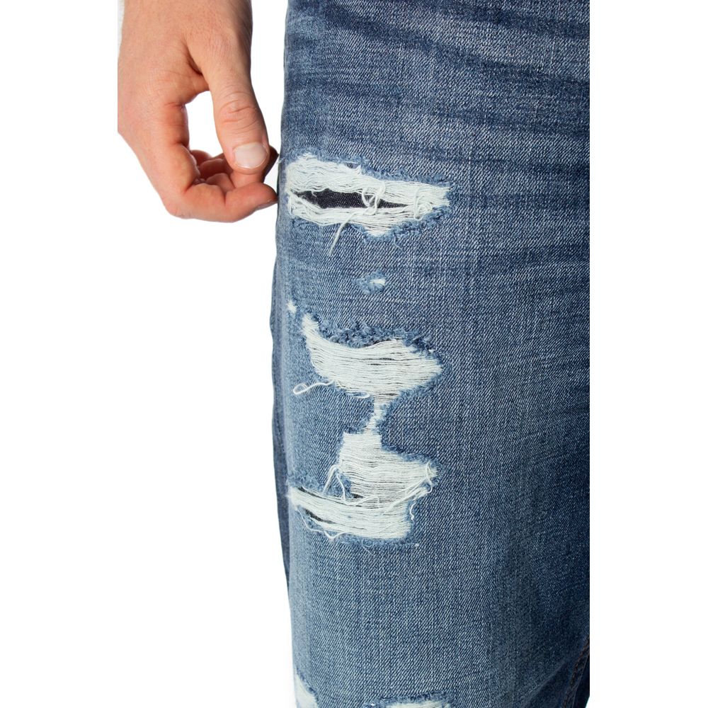 Only & Sons Blaue Slim Fit Jeans aus Baumwolle