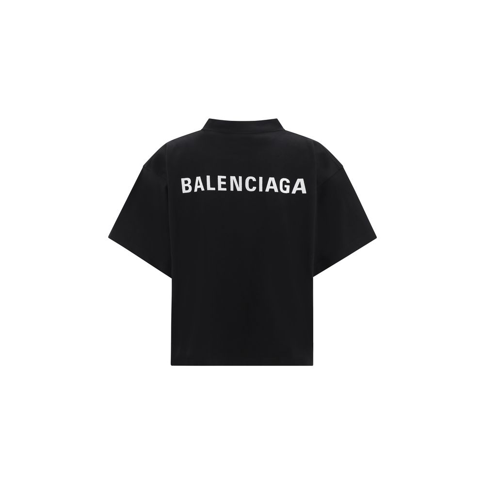 Balenciaga White Logo T-Shirt