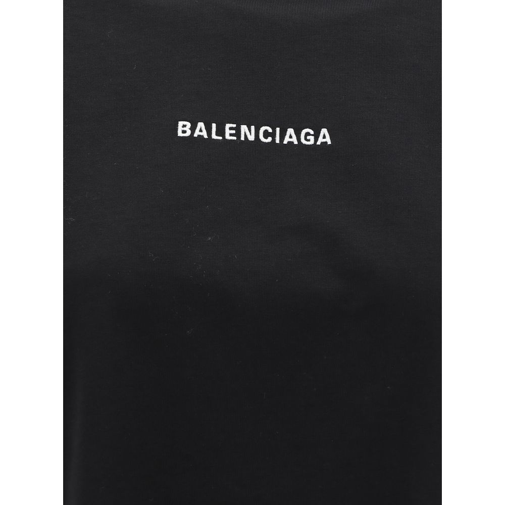 Balenciaga White Logo T-Shirt
