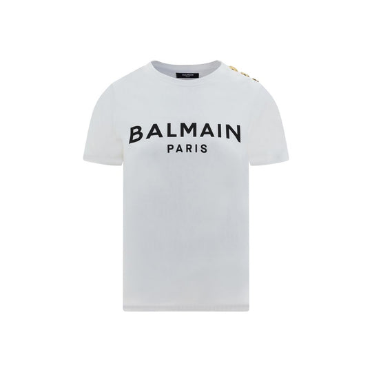 Balmain T-Shirt mit Logo