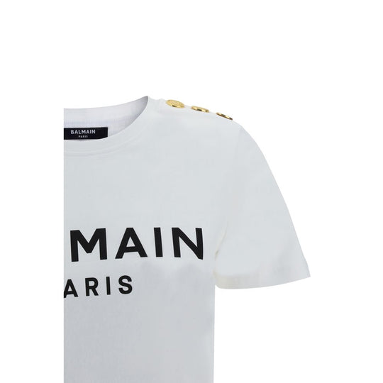 Balmain T-Shirt mit Logo