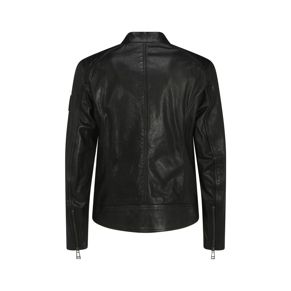 Belstaff Lammfell V Racer Jacke