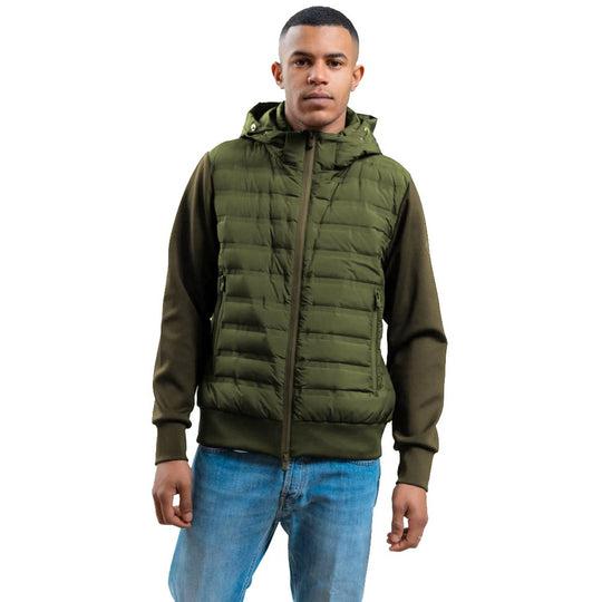 People Of Shibuya Grüne Polyester Männer Jacke