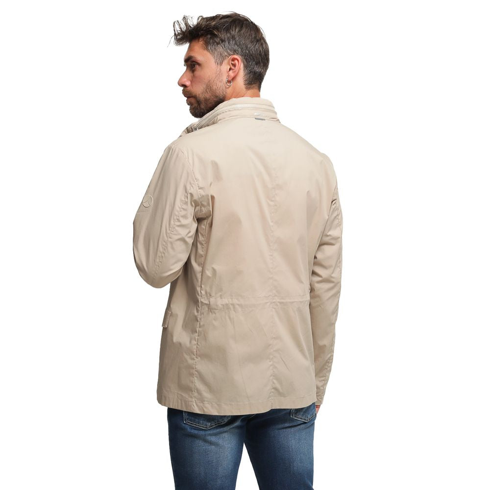 People Of Shibuya beige cotton jacket