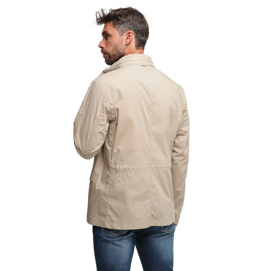 People Of Shibuya beige cotton jacket