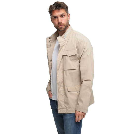 People Of Shibuya beige cotton jacket