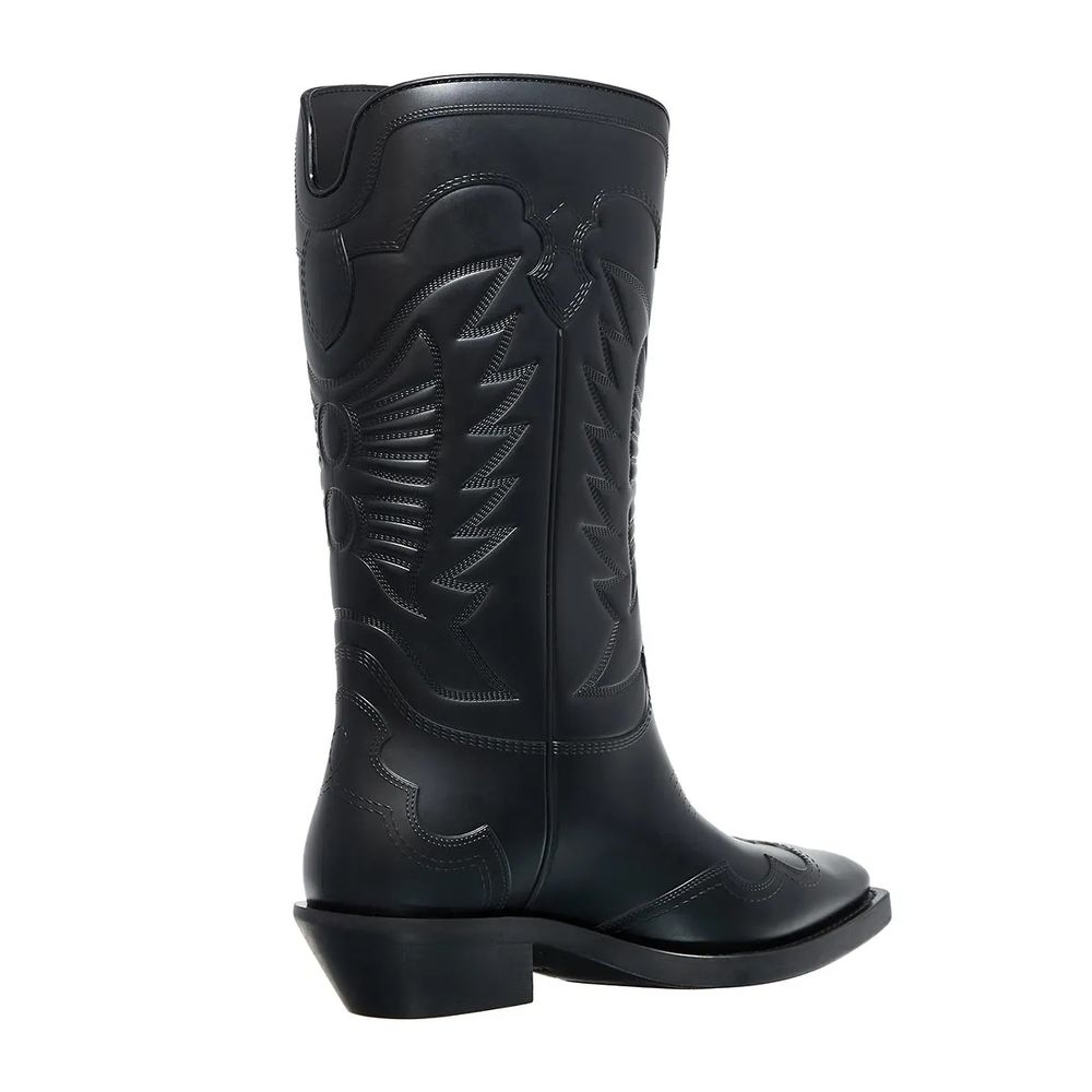 Dior Black Leather Boots