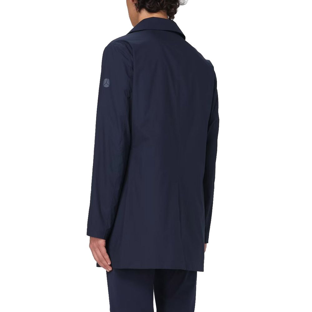 People Of Shibuya Blaue Recycelte Polyester Herren Jacke