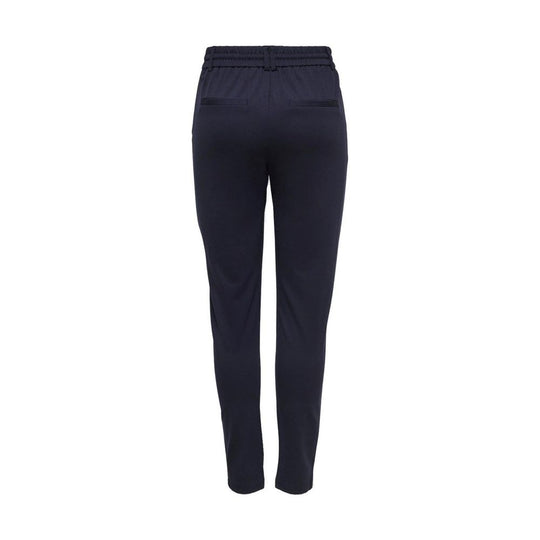 Only Blaue Viskose-Hose