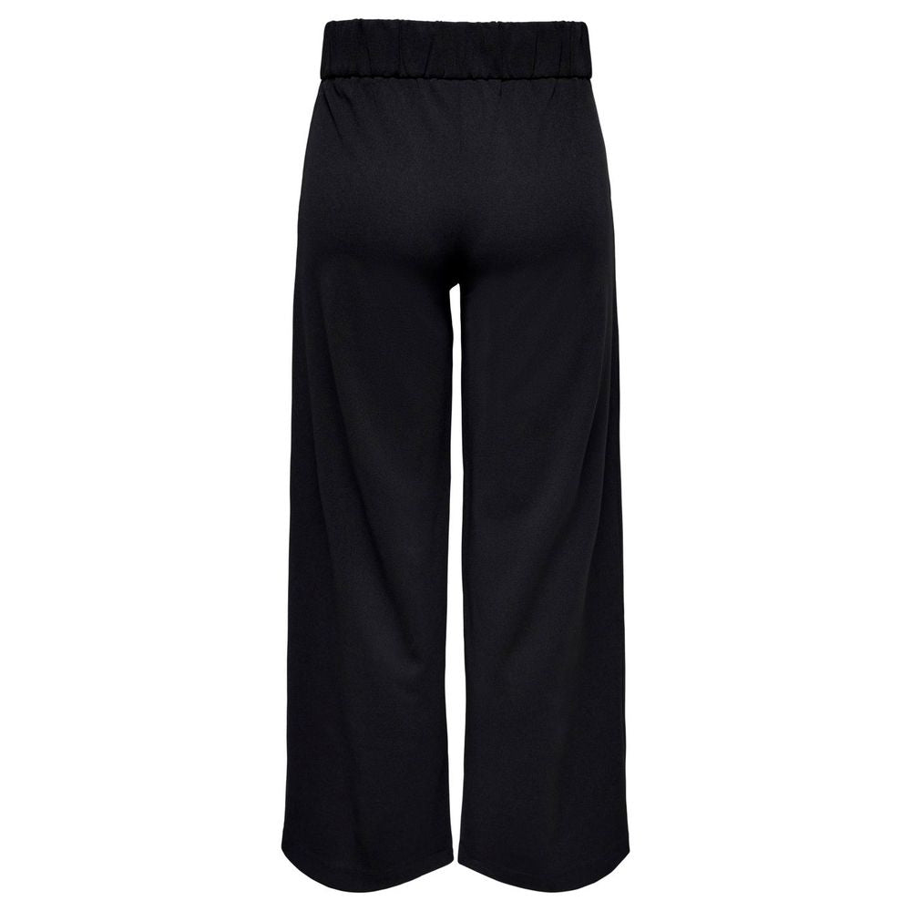 Jacqueline De Yong Schwarze Polyester Jeans & Hose