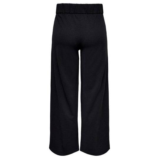 Jacqueline De Yong Schwarze Polyester Jeans & Hose
