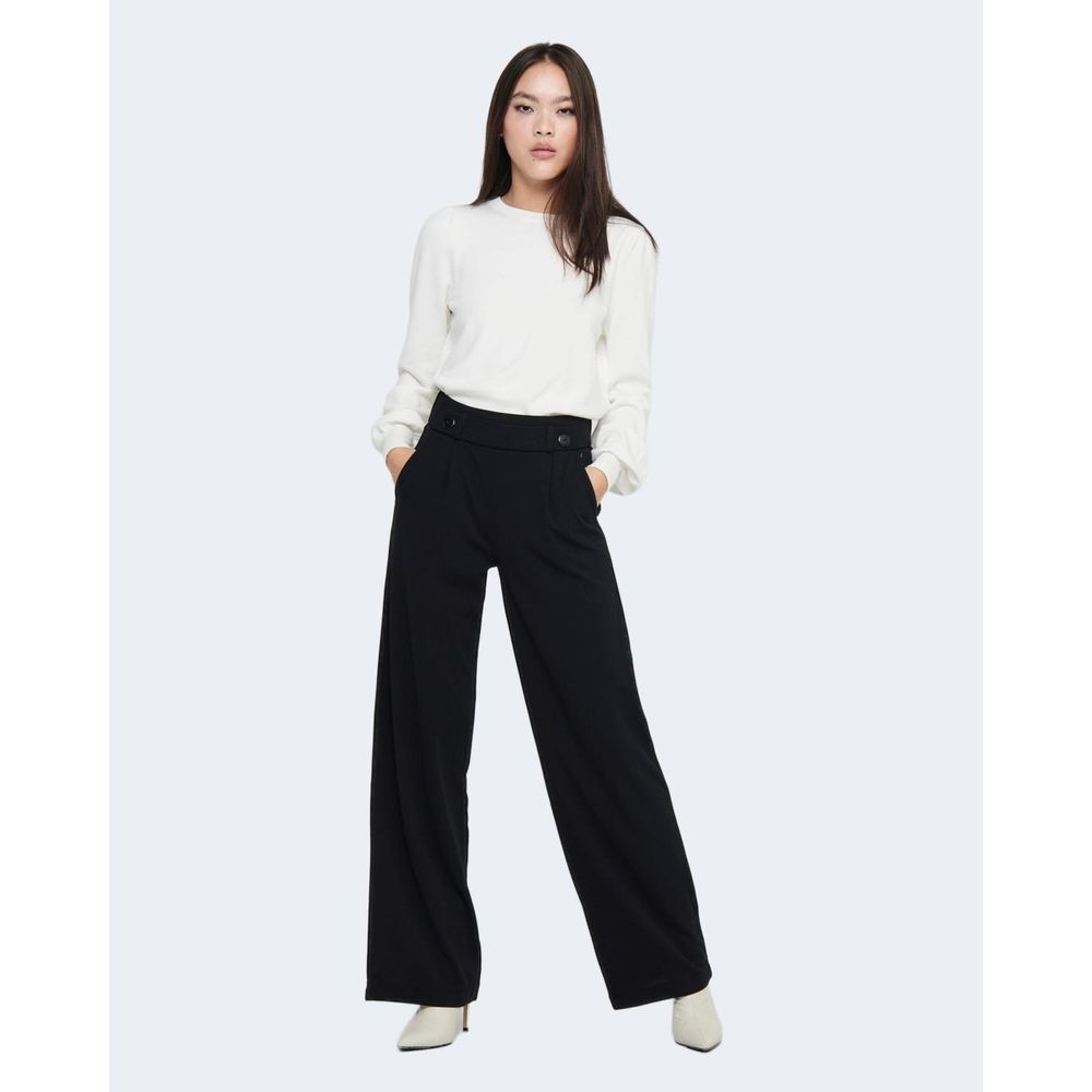 Jacqueline De Yong Schwarze Polyester Jeans & Hose