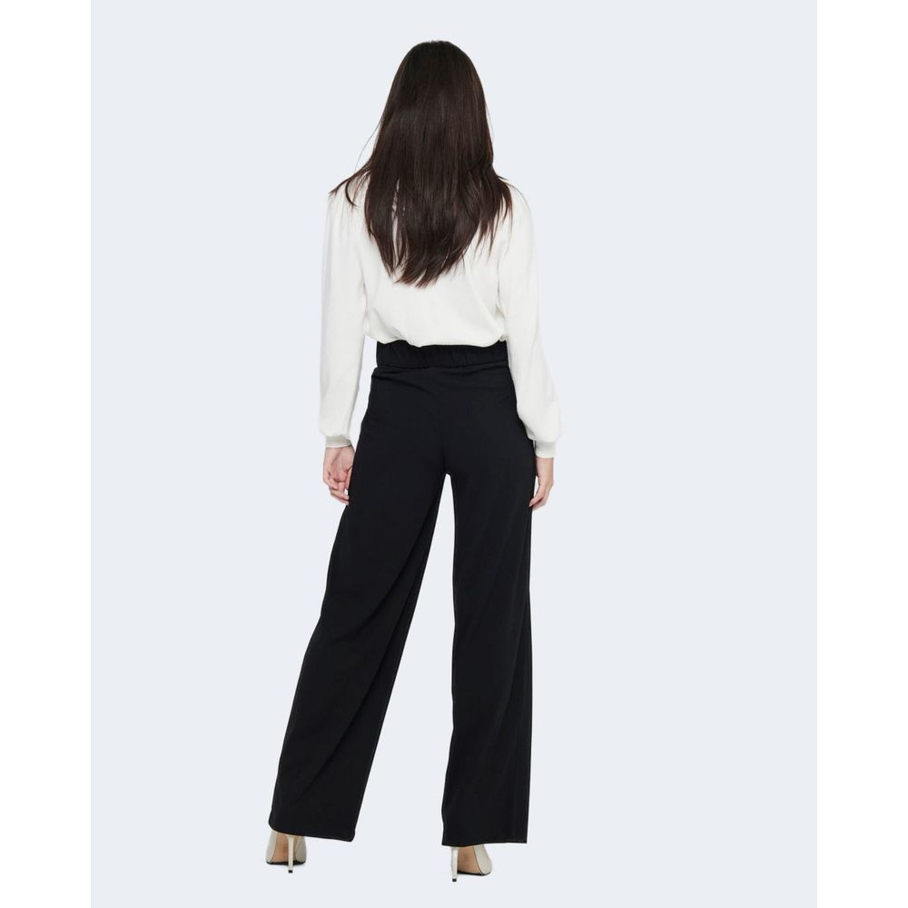 Jacqueline De Yong Schwarze Polyester Jeans & Hose