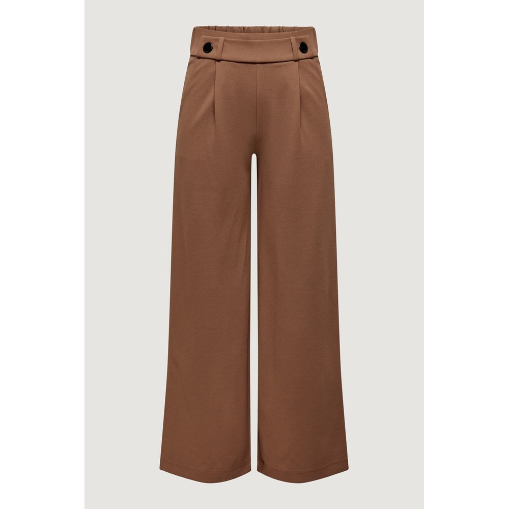 Jacqueline De Yong Braune Polyester Jeans & Hose