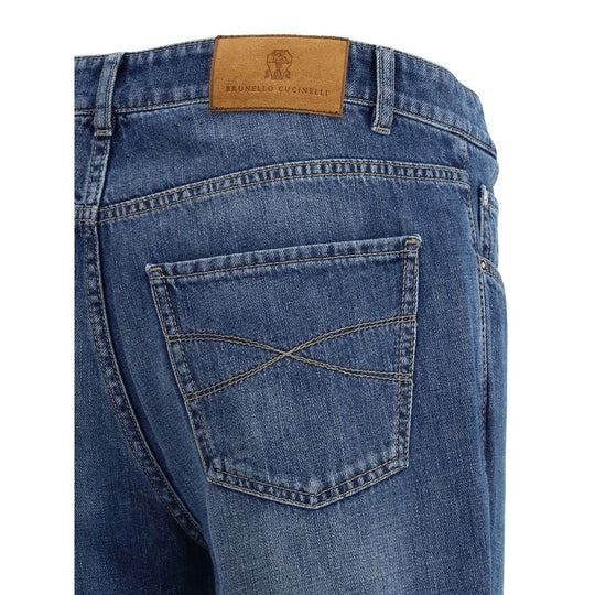 Brunello Cucinelli Manschettenjeans