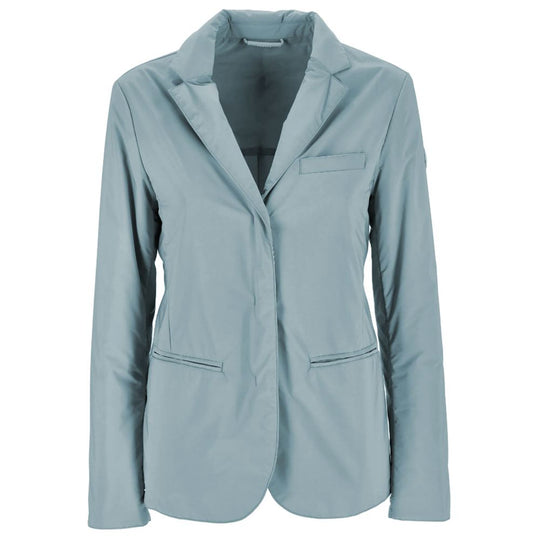 People Of Shibuya Hellblaue Polyester Damen Jacke