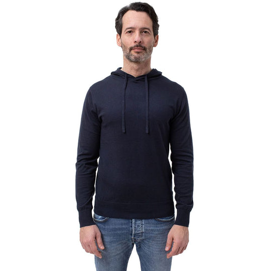 People Of Shibuya Blauer Baumwollpullover