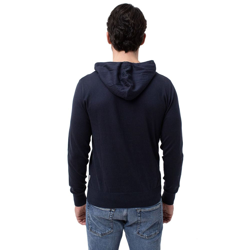 People Of Shibuya Blauer Baumwollpullover