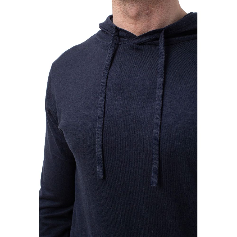 People Of Shibuya Blauer Baumwollpullover