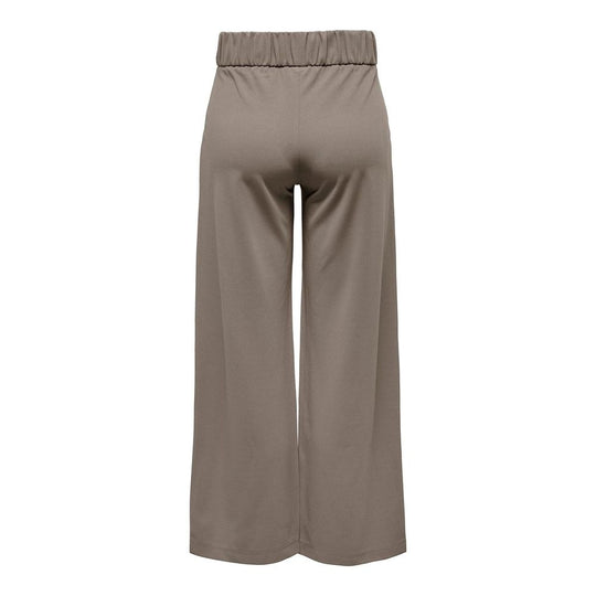 Jacqueline De Yong Graue Polyester Jeans & Hose