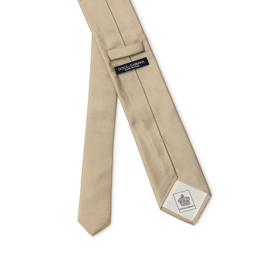 Dolce &amp; Gabbana Golden Silk Ties &amp; Bows